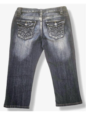 Vintage Y2K low rise capri jeans , Rupp Jeans Roadrunner Apparel, size 9